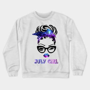 July Girl Galaxy Crewneck Sweatshirt